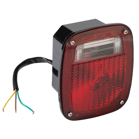 Grote Stt- Red- 3Stud Pbilt/Chevy/Jeep/Gmc Stt Lamp, 50972-5 50972-5