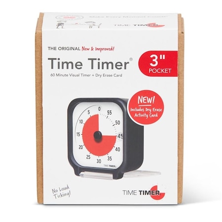 Time Timer 3 in. Original Pocket TI103614