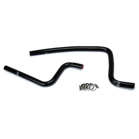Hps Performance High Temp Reinforced Silicone Heater Coolant Hose Kit, Black,  57-1590-BLK