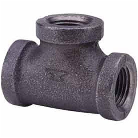 Anvil 0.5 in. Black Malleable Tee - 150 PSI B1754511