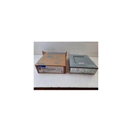 Eaton BR Series 125A 6-Space Load Center with Ground Bar BR612L125SGP