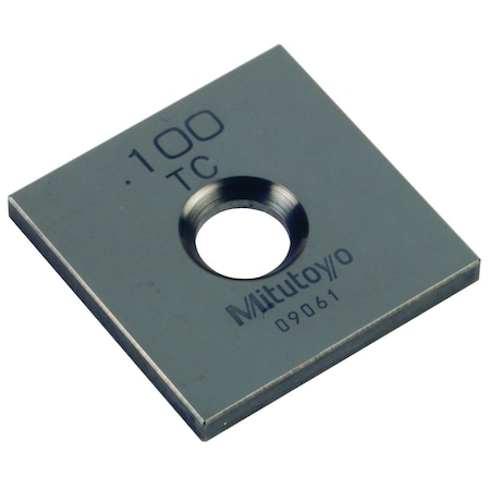 Mitutoyo Square, Carbide, Asme 0, 0.100" 615191-531