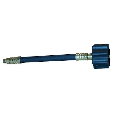 Ap Products 1/4" Inside Diameter High Pressure Hose, 200,000 BTU, Female QCC x 1/4" Male Inverted Flare MER425-15