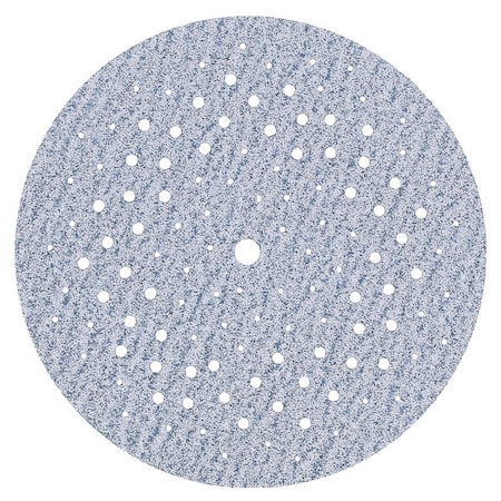 Norton Co 0 Sanding Disc, 5 in Dia, 1116 in Arbor, Coated, P80 Grit, Coarse, Alumina Ceramic Abrasive, Spiral 4033
