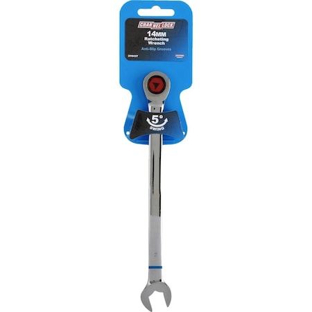 Channellock Metric 14 mm 12-Point Ratcheting Combination Wrench 378437