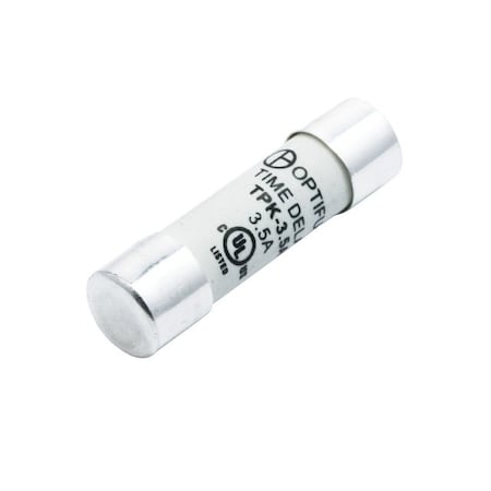 Optifuse Midget Fuse, TPK Series, Time-Delay, 500mA to 30A, 500V AC, 10kA at 250V AC TPK-3.15A