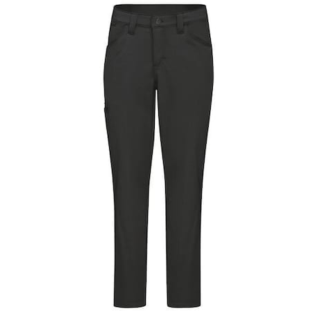 Red Kap Women's Pants, Black, Twill TPW1BK