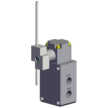 Smc 3 Port Mechanical Valve - Heavy Duty VM830-01-14