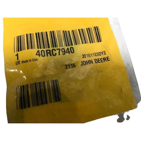 John Deere FITTING PLUG, JOHN DEERE OEM 40RC7940 40RC7940
