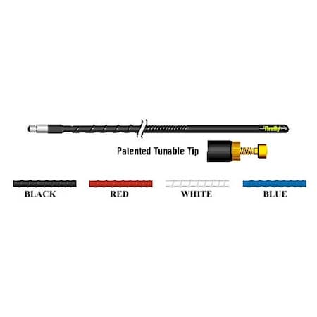 Firestik 3 ft. Firefly .63 Wave100 Wt Antenna - Black FL3-B