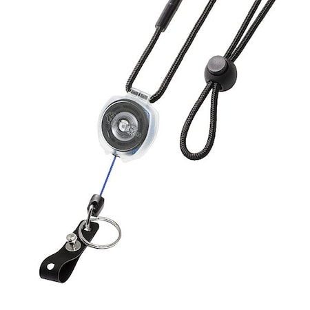 Key-Bak Badge Holder, 3 3/4" Overall H 0KB12-5D414