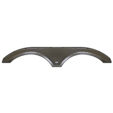 Icon Tandem Axle Fender Skirt FS5293 for Forest River - Night Owl Brown 15293