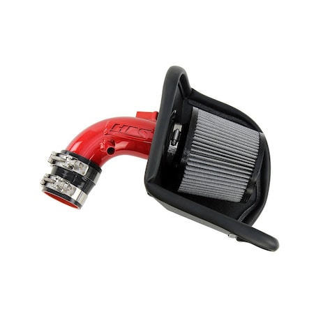 Hps Performance Air Intake Kit with Heat Shield, Red,  827-700R