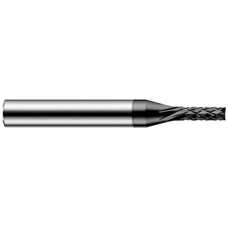 Harvey Tool 0.0620in (1/16) Cutter DIA x 0.1860in L of Cut Carbide Diamond Cut End Mill, 6 RH Teeth 799062