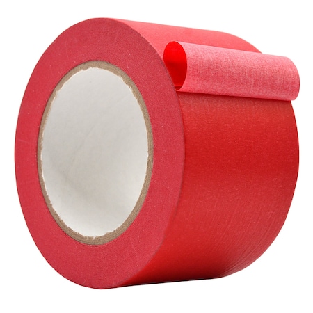 Wod Tape MTC5 Multipurpose Masking Tape 3 in. x 60 yds. Red, 16PK WOD MTC5-03000-16-60-RED