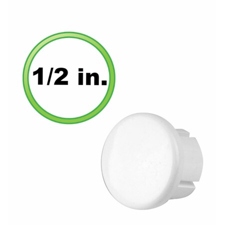 Cool Kitchen 0.5 in. Internal Cap PVC Fitting CO726171