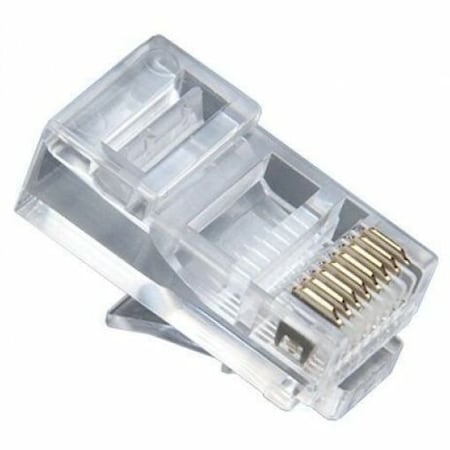 Platinum Tools RJ45 8P8C, ROUND-STRANDED. 500/BAG. 106145