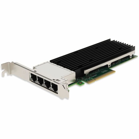 Add-On 10GBS QUAD RJ-45 PORT 100M PCIE 3.0 X8 NETWORK INTERFACE CARD ADD-PCIE3-4RJ45-10G