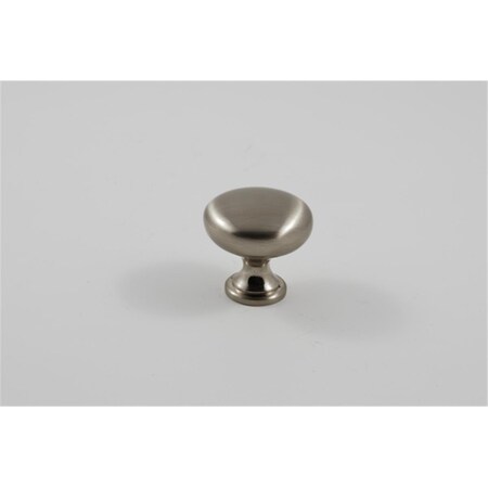 Residential Essentials Mushroom Cabinet Knob- Satin Nickel 10291SN