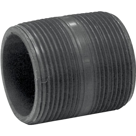 Genova LASCO 215020BC Pipe Nipple, 112 in, PVC, SCH 80 Schedule, 2 in L 215020-BC