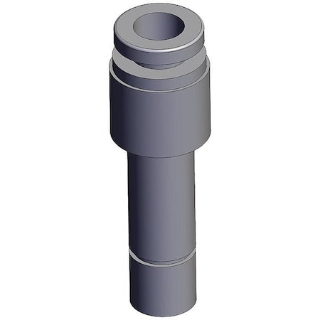 Smc Push-Fit Fitting, Straight KQG2R07-09
