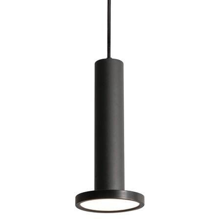 Afx Luna, LED Pendant, 6'' W, Black LNAP06LAJD1BK