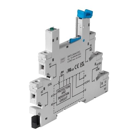 Imo Automation Relay Socket (Base) For ETS Relays 12-24VDC SRTI-24AC/DC