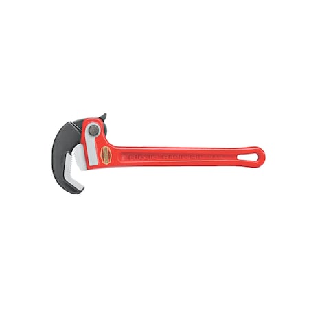 Ridgid 14" Heavy-Duty RapidGrip Wrench, 2" Capacity, Red 10358