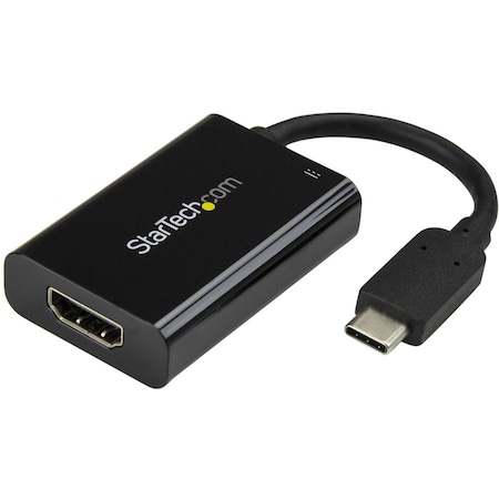 Startech.Com USB C to HDMI 2.0 Adapter Power Delivery CDP2HDUCP