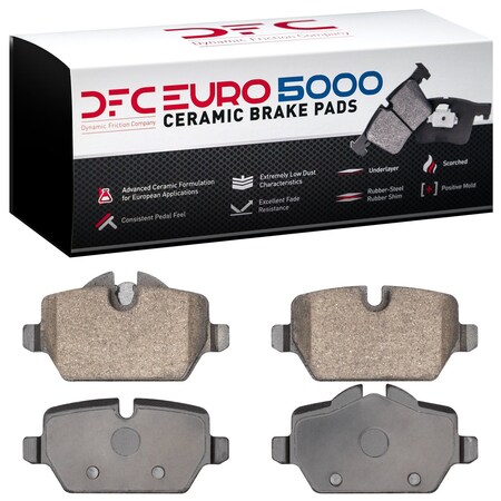 Dfc 5000 Euro Ceramic Disc Brake Pad Set,  1600-1226-00