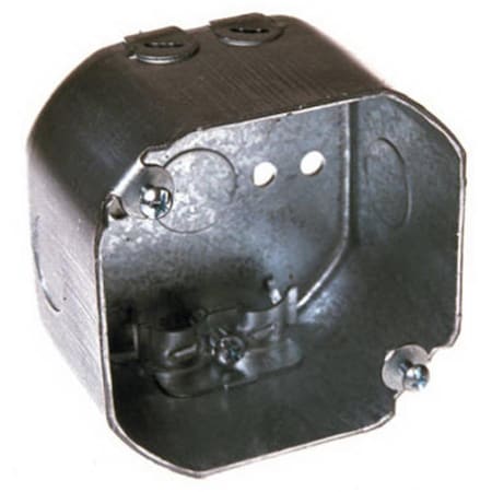 Raco 175 Octagon Box Romex Clamps  4 x 2.12 in. Deep 334604