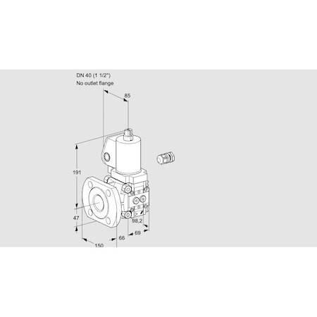 Honeywell Kromschroder VAS240/-F/NWSL KS88020807