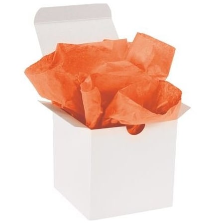 Bubblefast 480 20 x 30'' Orange Gift Grade Tissue Paper BFT2030S