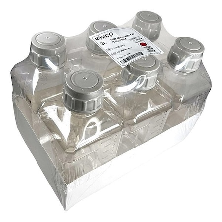 Eisco Scientific Media Bottle, PETG, 271.5 mm H, PK6 CH5207PK6