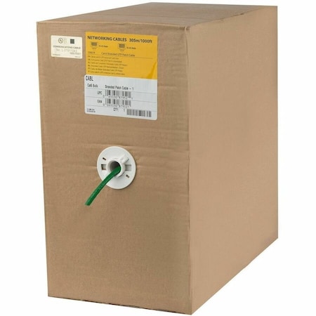 Startech.Com 1000 ft Bulk Cat6 Ethernet Cable Green WIRC6PATGNRL