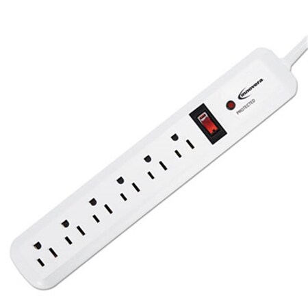 Innovera Surge Protector 6 Outlets 4ft Cord 540 Joules 71652