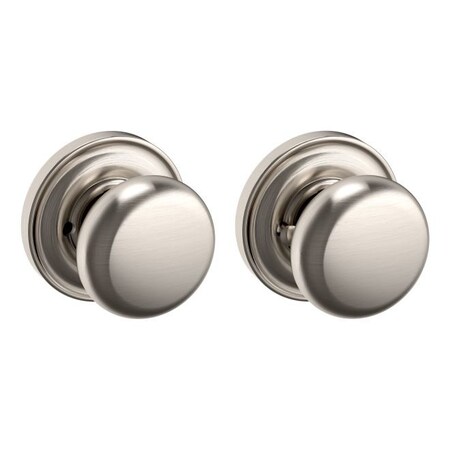Baldwin Preconfigured 5015 Classic Knob with 5148 Rose Privacy Lock with 2-3/8in Backset and 5015056PRIV