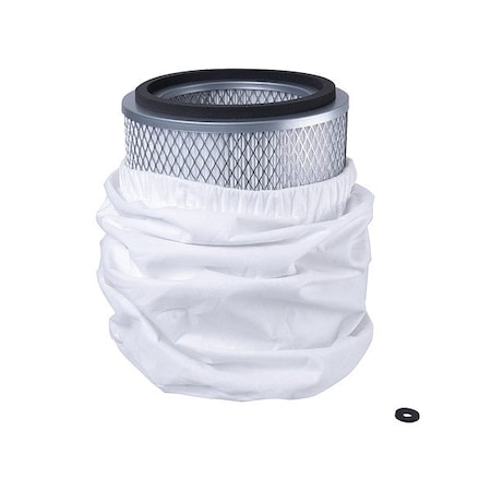 Guardair Filter, HEPA, 10 1/2 in W/dia. PQ635H