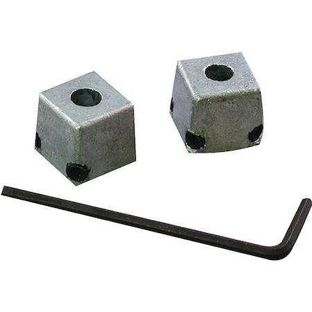 Danco Faucet Handle Adapter, Universal, Plastic, Stainless Steel 80654