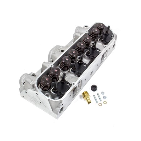 Edelbrock 61595 Performer D-Port Head - 72cc Assembled for Pontiac EDE61595