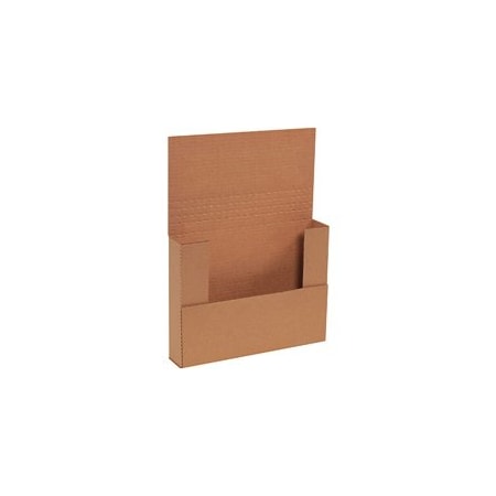 Bubblefast 50-11 1/8 x 8 5/8 x 2'' Kraft Easy-Fold Mailers, 50PK BFM1BKK