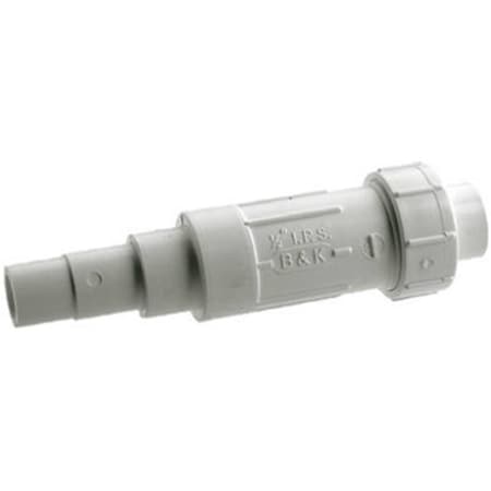 Gourmetgalley 511-53-12-12B 0.50 in. PVC Solvent Weld Adjustable Repair Coupling GO595746