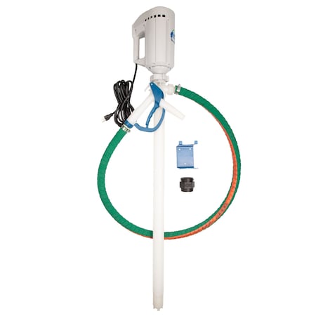 Finish Thompson Electric Drum Pump, 115VAC, TEFC, 40 gpm M PFV-48 AND M3TV KIT