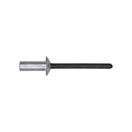 Auveco Closed End Rivet 3/16in Diameter 1/8in-1/4in Grip Aluminum And Steel, 50PK 17415