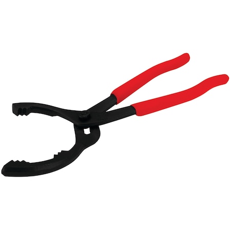 Performance Tool Oil Filter Pliers, Slip Joint, Textured Grip, 2-5.5 in. W54058