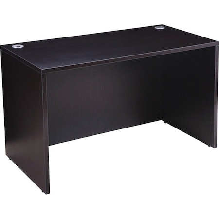 Boss Desk Shell Desk Shell 48" x 24", Mocha, Wood N104-MOC