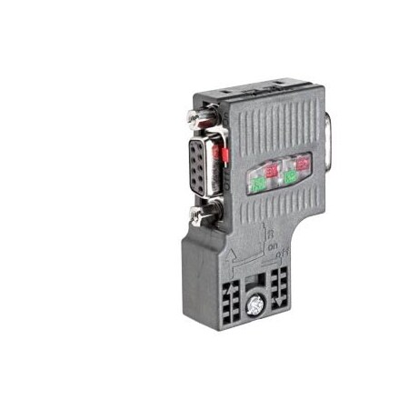 Siemens SIMATIC DP Connection plug for PROFIBUS up to 12 Mbps 90 Degree cable outlet 6ES7972-0BB52-0XB0