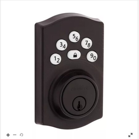 Kwikset Powerbolt 240 Series 992400-003 Keypad Electronic Lock, 3 Grade, Zinc, Venetian Bronze 240TRL11PRBP4AL