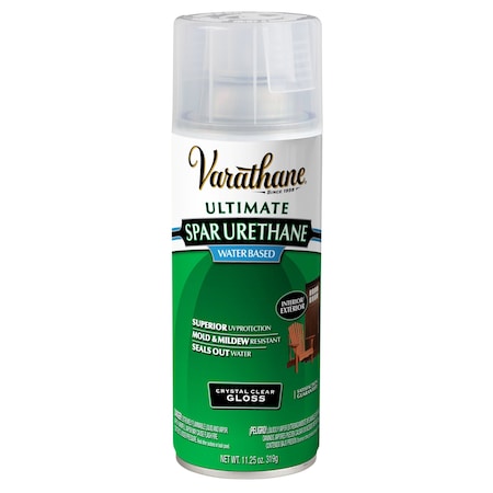Rust-Oleum Spar Urethane Spray, Clear, 11.25 oz. 250081