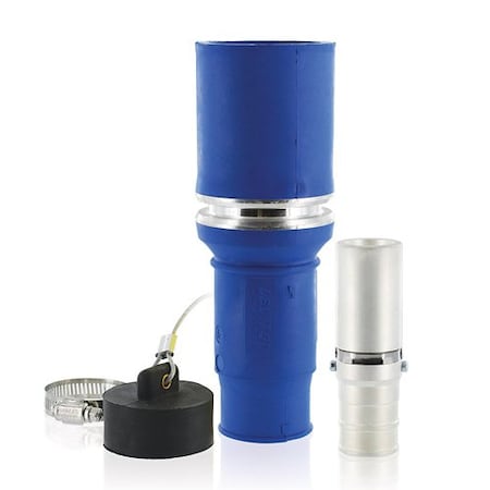 Leviton Single Pole Inline, 898 A, Female, Blue 49F53-B